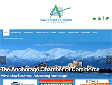 Tablet Screenshot of anchoragechamber.org